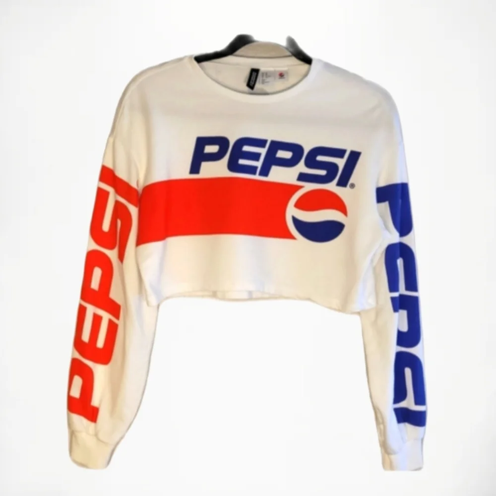 PEPSI CROP TOP LONG SLEEVED X SMALL - Picture 1 of 4